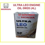 Honda Ultra LEO SN 0W-20/ 0W20 Engine Oil 4L (Made In Japan)