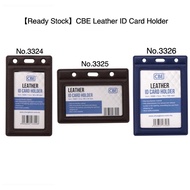 【Ready Stock】CBE Leather ID Card Holder (No.3324/3325/3326)