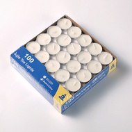 2 Hours / 4 Hours Tealight Candle Lilin 100PCS Works / Tea Light Candle Unscented Candle