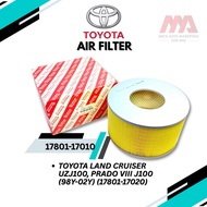TOYOTA ENGINE AIR FILTER LAND CRUISER UZJ100 PRADO VIII J100 98Y-92Y (17801-17010)