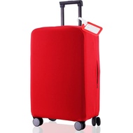 Travel Luggage Cover - Scratch-Resistant Fit 19-31 Inch, Red, XL(28-29 inch)