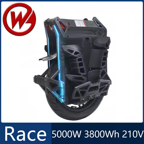 Begode Race Electric Unicycle 50S 210V 3800Wh Battery 5000W Motor 20inch New 48 Mosfet High Performa