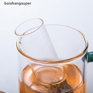 BA1SG Glass Tea Infuser Creative Pipe Glass Design Tea Strainer For Mug Fancy Filter Martijn