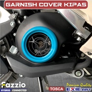 Garnis Cover Kipas Yamaha Fazzio 125 Hybrid - Mio Gear 125 Aksesoris Motor Exie Art