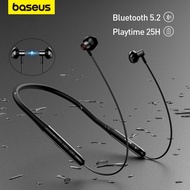 Baseus Neckband Earphone Bluetooth 5.2 Magnetic Adsorption Wireless Headphone Hanging Neck In-Ear Hi