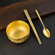 Brass Lucky Fortune Fortune Fortune Cylinder Rice Cylinder Household Cornucopia Living Room Desktop 