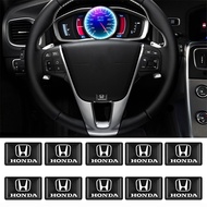 [Ready Stock] 10pcs Car Central Control Panel Button Sticker Auto Steering Wheel Epoxy Decal Car Door Window Lift Button Stickers For Honda Jazz Beat Innova Brv Crv Accord Odyssey Freed Odyssey Passport Mugen Power Clarity Shuttle Fit City Vezwl