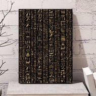 Abstract Ancient Egyptian Hieroglyphics Writing Culture Egypt Culture Nordic Art Canvas Poster Home Wall Decor 0706