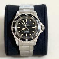二手ROLEX SUBMARINER, 40MM, 黑圈/黑水鬼, 5512, #1888589, 中古VINTAGE, #勞力士古董手錶, #香榭站正品