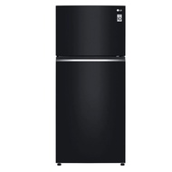 LG樂金【GN-HL567GBN】525公升雙門變頻鏡面曜石黑冰箱(含標準安裝)