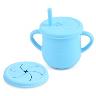 150 ML Baby Training Cup Silicone Sippy Cup Snack Cup Baby Straw Drinking Bottle Baby Drinking Cup BPA Free Cup Baby Water Cup