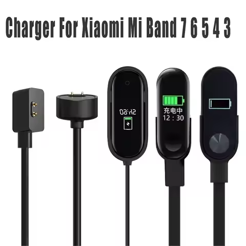 USB Charging Cable For Xiaomi Mi Band 6 5 4 3 2 Magnetic Charger For Xiaomi Mi Band 7 Pro Charger Li