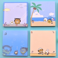 B-Family Memo pad 1 pcs 100 sheets / School Office Stationery Notepad (9x9cm)