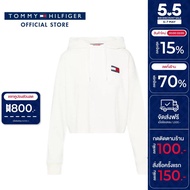 Tommy Hilfiger เสื้อสเวตเตอร์ผู้หญิง รุ่น UW0UW04520 YBL - สีขาว
