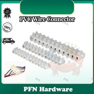 5A - 30A PVC Wire Cable connector connecter Terminal Block 12 Position Barrier Wire connector Wayar 