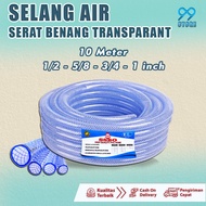 SELANG AIR 5 METER SERAT BENANG 1/2 5/8 3/4 1 INCH / SELANG AIR TAMAN KEBUN DAN SELANG AIR CUCI MOTO