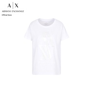 Armani Exchange เสื้อยืดผู้หญิง รุ่น XW000515-AF10359-U0002 - สีออฟไวท์