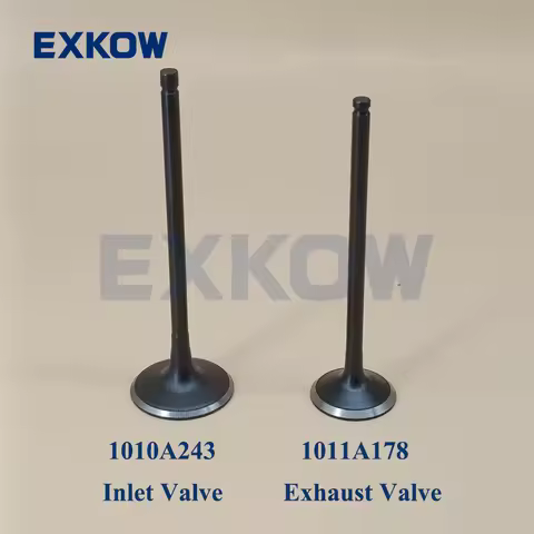 8PCS Inlet Exhaust Valve for Mitsubishi Outlander CW4W CW5W GF2W GF3W GG2W ASX GA2W GA3W Delica Lanc