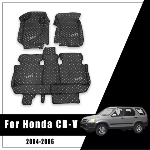 For Honda CR-V CRV CR V 2004 2005 2006 Car Floor Mats Auto Carpets Foot Pads Rugs Interiors Accessor