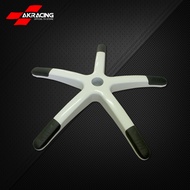 AKRACING-PART-ALU FIVE STAR BASE PRO [WHT] ACCESSORIES ฐาน5แฉก
