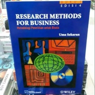 Research Methods For Business by. Uma Sekaran.
