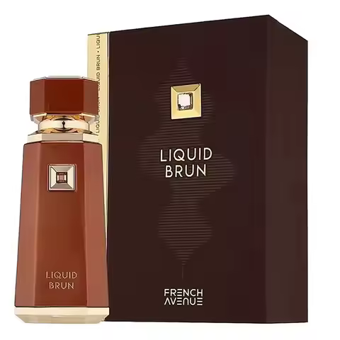 French Avenue Liquid Brun - Amber, Vanilla, Citrus, Cinnamon, Woodiness - Eau De Parfum for Men 3.4o