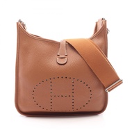 【二手】愛馬仕 HERMES Evelyne 3 Trois PM 金色肩背包 其他 Evelyne 3PM 金色 女士 二手 A