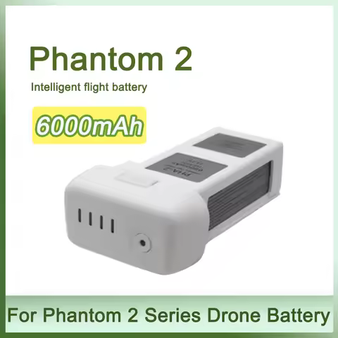 For Phantom 2 Battery 6000mAh High Capacity Compatible with Phantom 2+/ Phantom 2 Vision+ Series Dro
