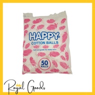 Happy Cotton Balls (50s) cotton pad cotton balls