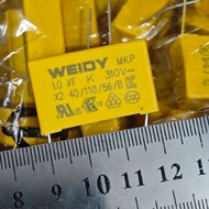 Capacitor x2 105 310V 1uF Weidy power filter capacitor