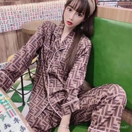 2022Korean Long Sleeve Cotton Sleepwear Pajama Set For Women NightwearGreat discount pdd