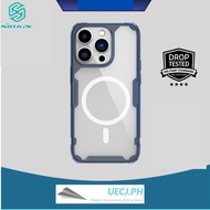 IPHONE 15 PRO MAX / 15 PRO / 15 PLUS / 15 Case NILLKIN Nature Pro MAGNET Transparent Shockproof Case