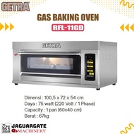 Gas Baking Oven Digital Getra RFL-11GD/Oven Gas Digital Getra RFL 11GD