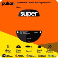 Pulsar Gaming Mouse Accessories SuperGlide Type-S TenZ Signature ED Black Ultra Smooth Low Friction 