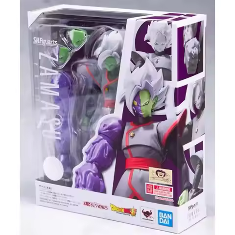 Original Bandai S.H.Figuarts Zamasu Dragon Ball In Stock Anime Action Collection Figures Model Toys