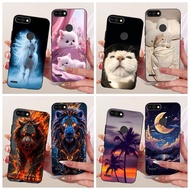 Cool Case For Tecno Pop 2F B1c / Pop 2 Casing Cartoon Cat Lion Dragon Pattern Soft Silicone Shockpro