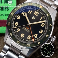 PAGANI DESIGN 2026 NEW GMT Men'S Sports Automatic Mechanical Watch For Man Stainless Steel Watch Top