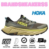 Hoka Trail Running Shoes Hoka Skyline Float X Olive mist color EDYN