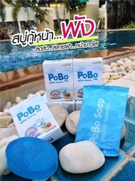 สบู่PoBo สูตรน้ำแร่คอลลาเจน