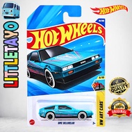HIJAU Hot Wheels DMC Delorean Light Green DIecast Car Japan Car JDM