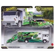 Hot Wheels Team Transport Porsche 911 GT3 R AO Rocing Rexy