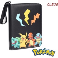 CLEOES Pokemon Cards Album Cartoon Christmas Gift Cards Book Folder Holder EX GX Card Game Card Protection