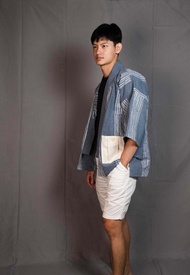 印尼蠟染 Batik - 罩衫 - 浪花