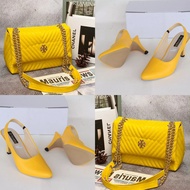 Promo !! Satu Set Tas Import TBCH Andin & Heels Fshion Wanita Terbaru / Import Batam