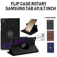 Samsung Tab A11 Plus 11" Rotary Flip Cover Samsung Tab A11 8.7" 2025 Leather Standing Case