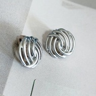 vintage jewelry Monet 現代藝術風格 夾式耳環