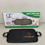 Multi Grill Pan Size 60cm Non-Stick Grill Long Teflon BBQ Grilled Meat Sausage Grill Stove BBQ Grill Eid Grilled Square Grill Pan Q2 8516