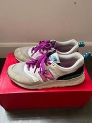 New Balance 997H white purple shoes