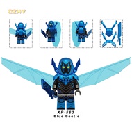 DC Super Heroes Mystery Men Comics Blue Beetle Character Bricks Building Block Plastic Collect Toy f