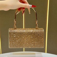 GFS store New Diamond-Studded Womens Handbag Boutique Rhinestone Evening Bag Clutch Party Handbag Si